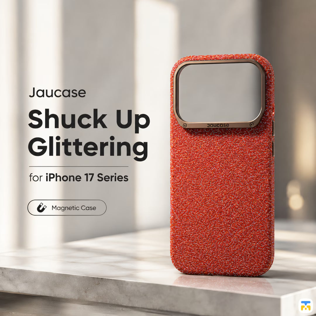 Jaucase Shuck Up Glittering for iPhone 17 Series -  Magnetic Case