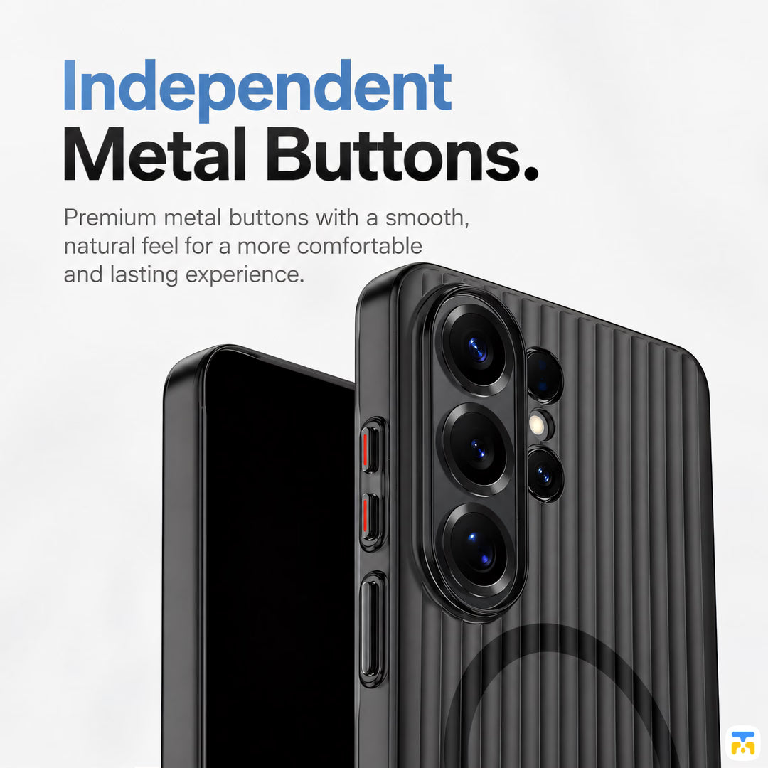 Independent
Metal Buttons - KEKY Corrugated S26 Series Magnetic Case