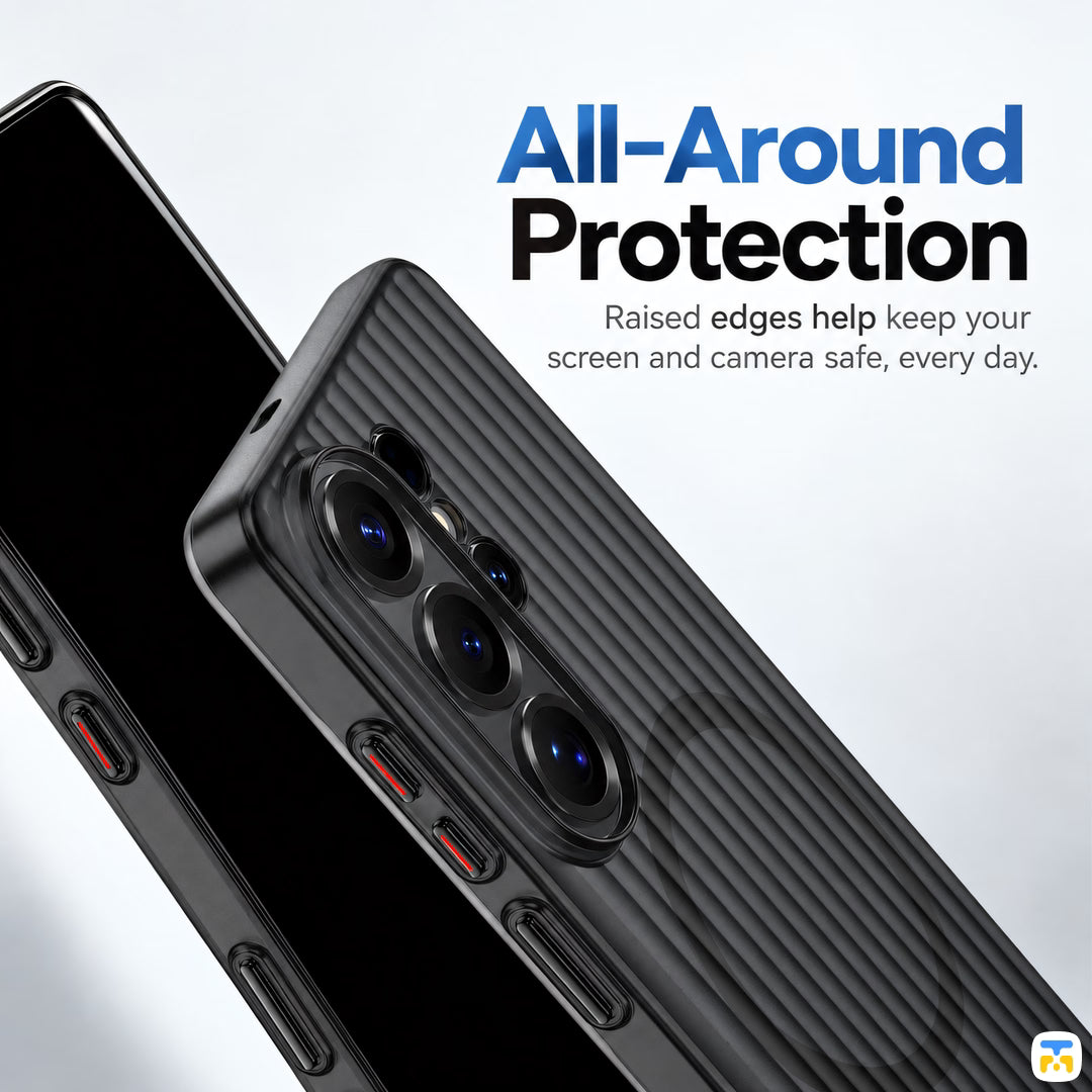 All-Around
Protection - KEKY Corrugated S26 Series Magnetic Case