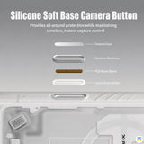 Silicone Soft Base Camera Button - KONCASE for iPhone 17 Series Circuit Frosted MagSafe Case