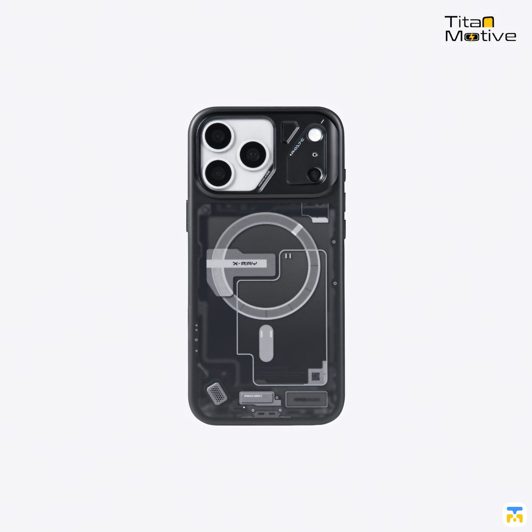 KONCASE for iPhone 17 Series Circuit Frosted MagSafe Case