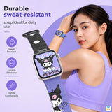 Durable sweat-resistant - kuromi-apple-watch-strap-for-38-49mm