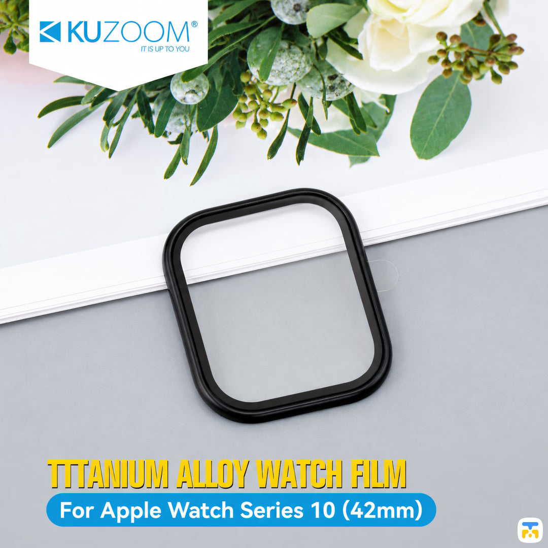 KUZOOM for Apple Watch Titanium Alloy Watch Film - 42mm-49mm