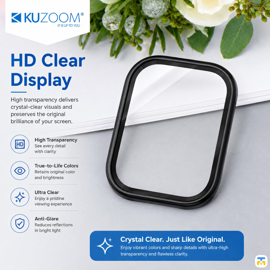 KUZOOM for Apple Watch Titanium Alloy Watch Film - 42mm-49mm
