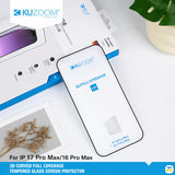 KUZOOM for iPhone 16 & 17 Series 3D Full-coverage Screen Protector
