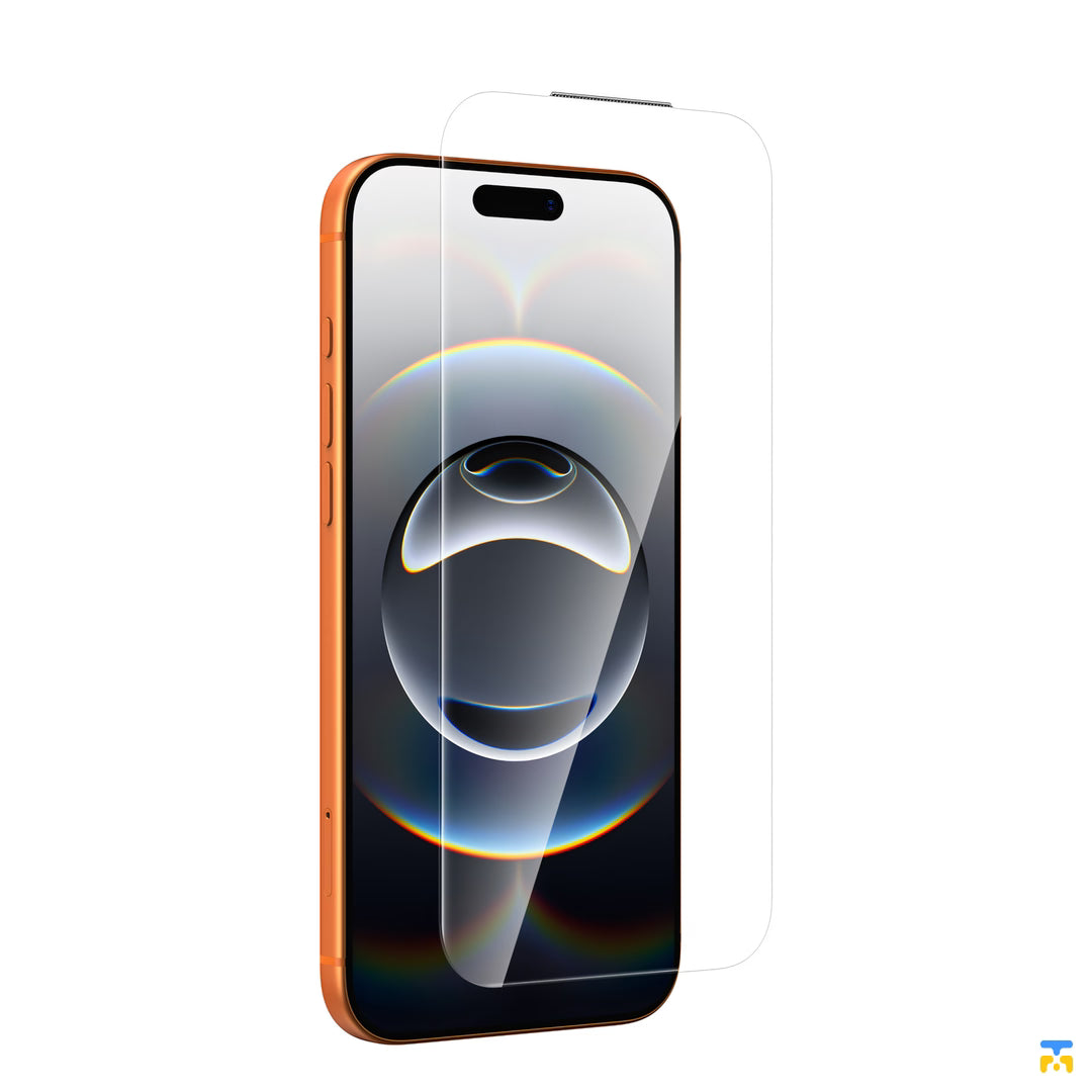KUZOOM for iPhone 16 & 17 Series Borderless Screen Protector
