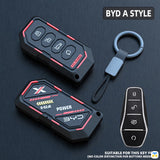 LumiGrid Cyber Key Fob Cover for BYD SEAL/SEAL 5/ATTO 3/SEALION 6/SEALION 5