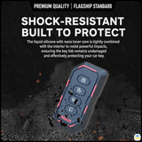 SHOCK-RESISTANT
BUILT TO PROTECT - Executive Gunmetal Key Fob Cover for BYD SEAL/SEAL 5/ATTO 3/SEALION 6/SEALION 5