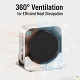 360° Ventilation for Efficient Heat Dissipation - Mac mini M4 Vertical Stand