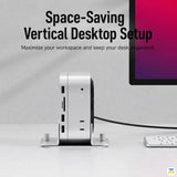 Space-Saving Vertical Desktop Setup - Mac mini M4 Vertical Stand