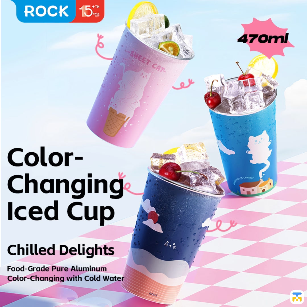 Magic Color Changing Iced Cup - 470ml