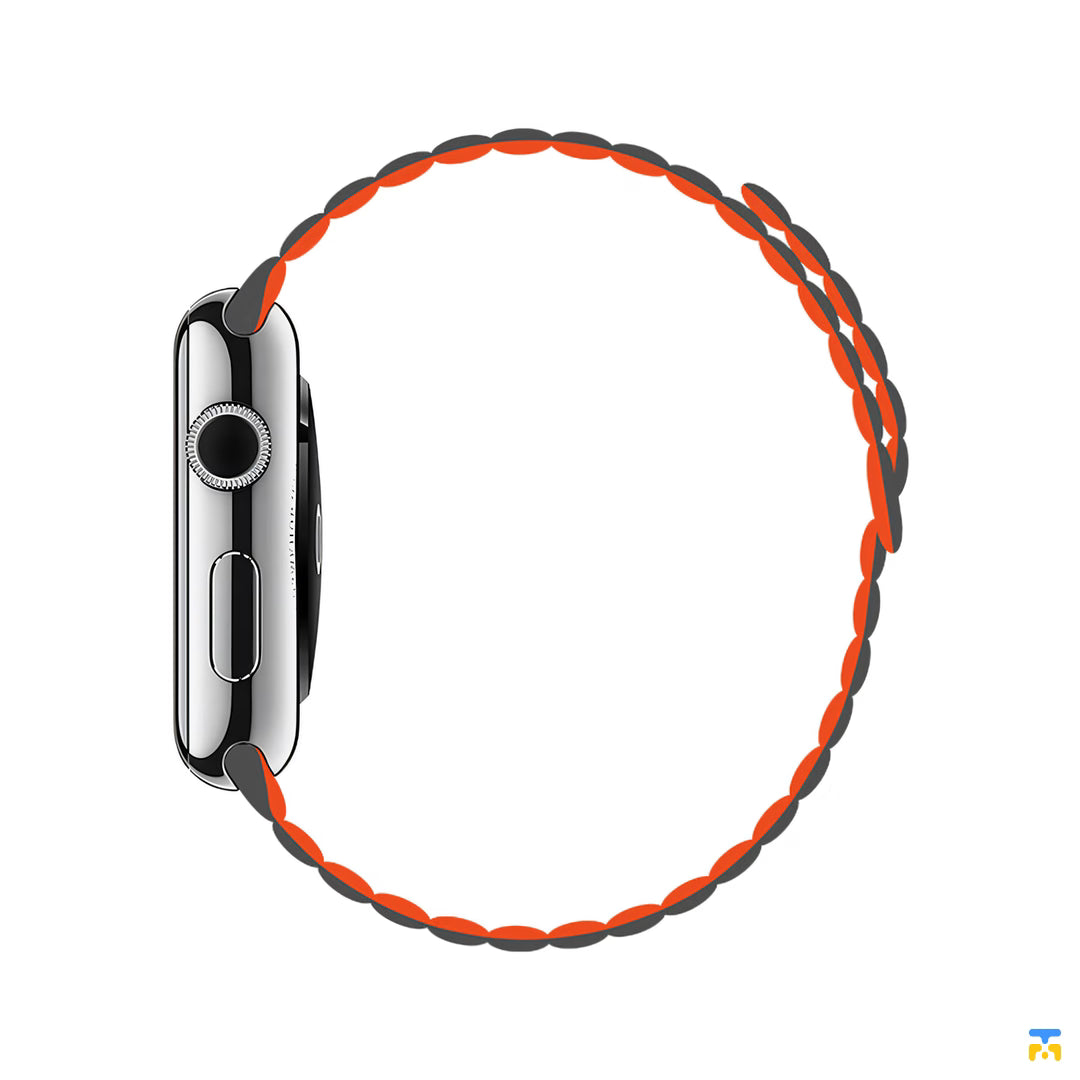 Magnetic Silicone Loop Apple Watch Strap for 38-49mm