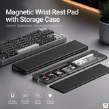 Magnetic Wrist Rest Pad with Storage Case