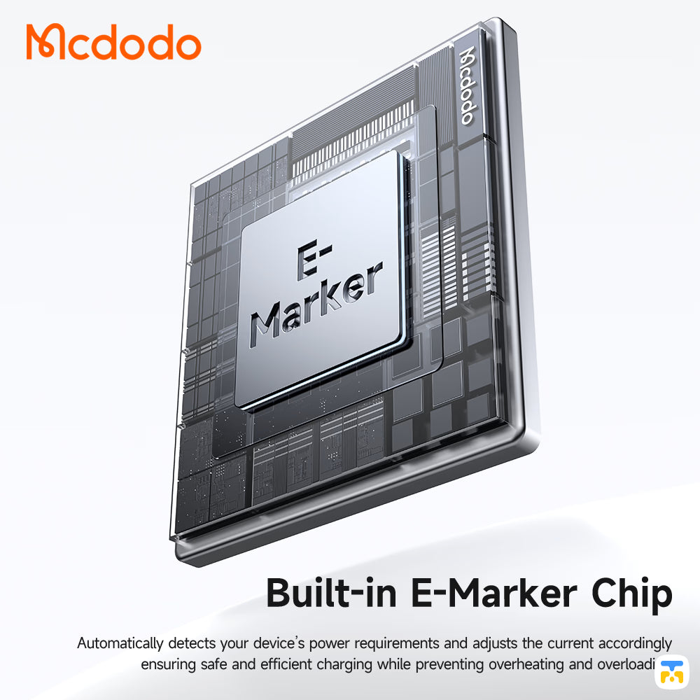 Mcdodo Cab Smart USB-C to USB-Built in E-Marker Chip