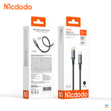 Mcdodo Cab Smart USB-C to USB-C Cable - 100W - 1.2 Meter- Packaging