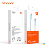 Mcdodo Type-C to Type-C PD Fast Charger Data Cable - 100W - 1.2 Meter- Packaging