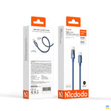 Mcdodo 100W USB-C to USB-C Transparent Cable with Charging Light 1.2m