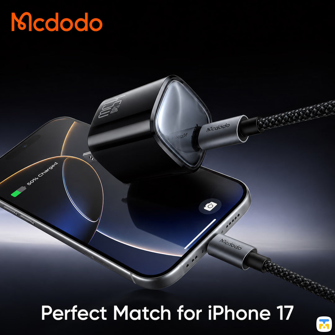 Perfect Match for iPhone 17 - Mcdodo 45W GaN Mini Fast Charger