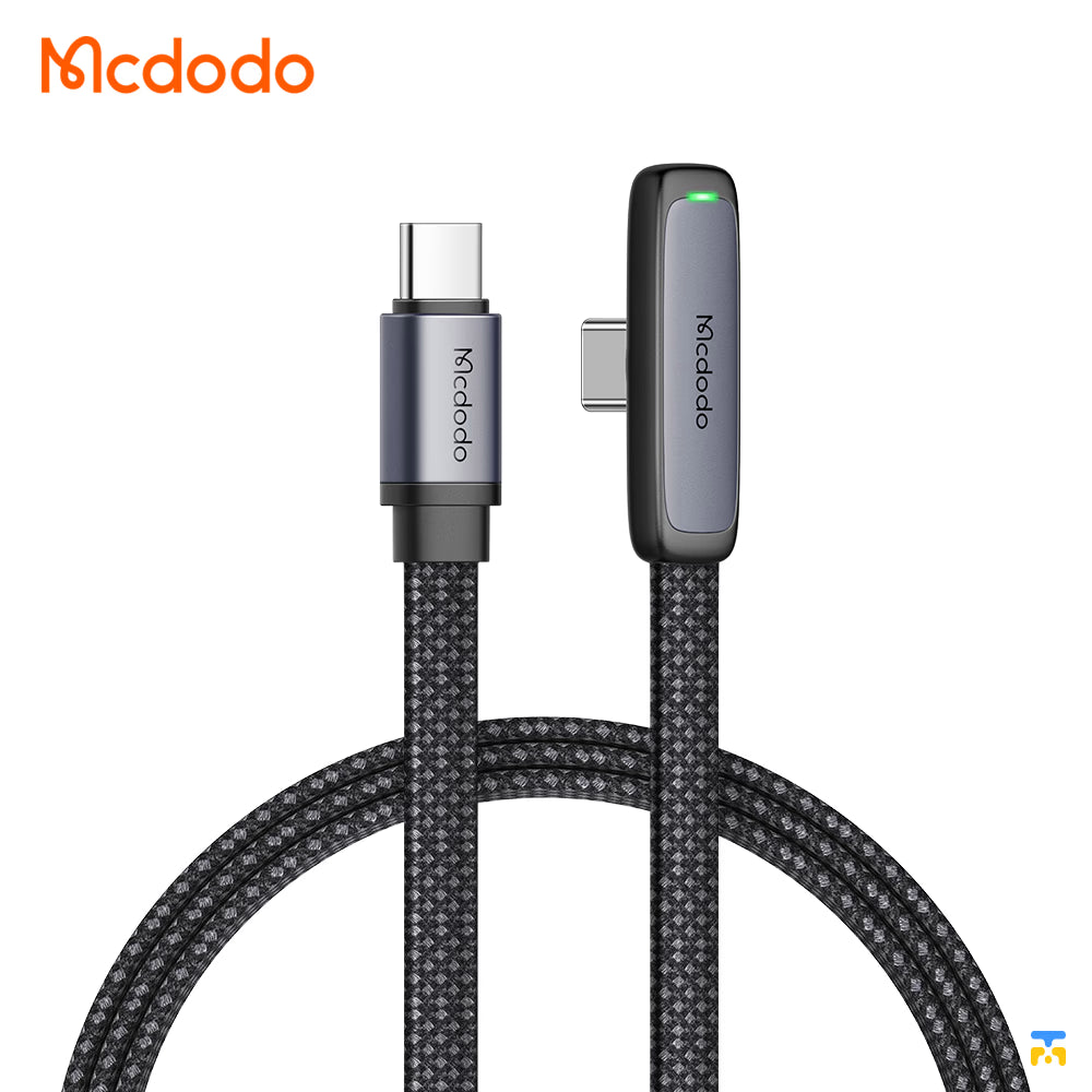 Mcdodo 90° Type-C to Type-C Data Cable - 65W - 1.2 Meter