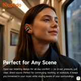 Perfect for Any Scene - Mcdodo Air O3 Clip-on Open-Ear Earbuds with Digital Display