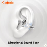 Directional Sound Tech - Mcdodo Air O3 Clip-on Open-Ear Earbuds with Digital Display
