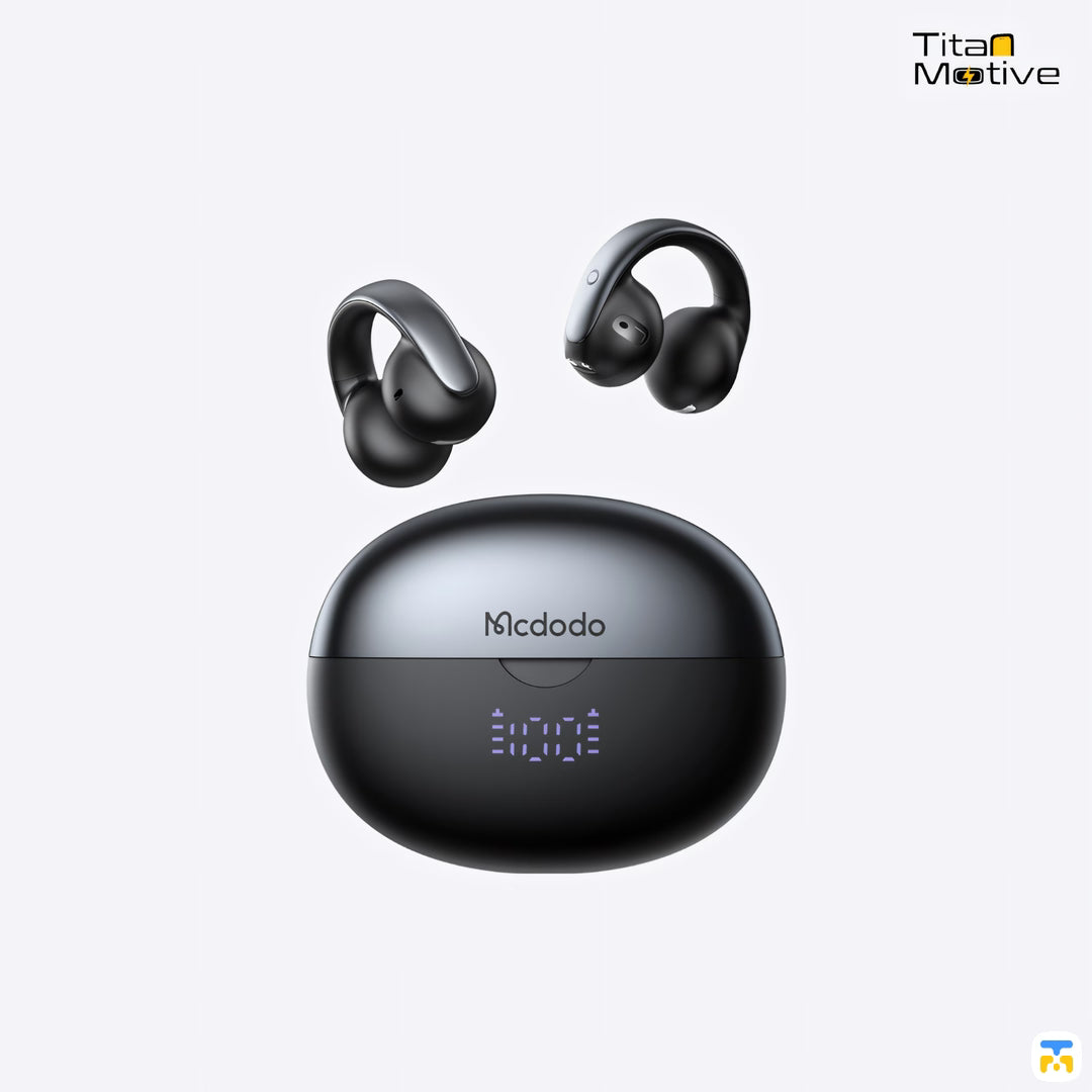 Mcdodo Air O3 Clip-on Open-Ear Earbuds with Digital Display