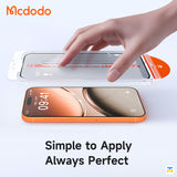 Mcdodo Autofit, Auto-align Privacy Screen Protector for iPhone 17 Series - Simple to Apply Always Perfect