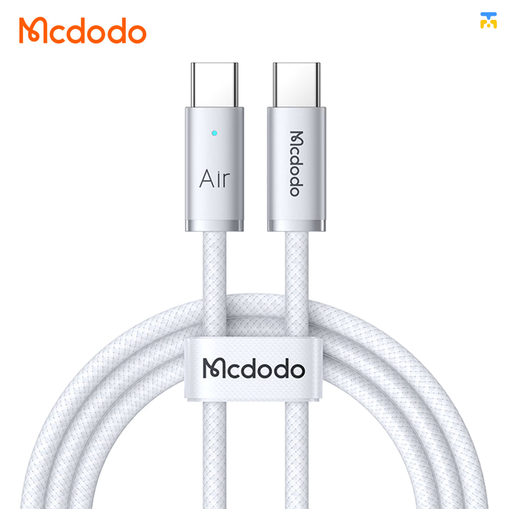 Mcdodo Cab Luma USB-C to USB-C Air Cable - 240W - 1.8 Meter - White