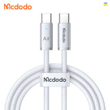 Mcdodo Cab Luma USB-C to USB-C Air Cable - 240W - 1.8 Meter - White