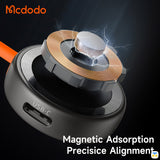 Magnetic Adsorption Precisice Alignment- Mcdodo Charger for Apple Watch with Lightning & USB-C Ports