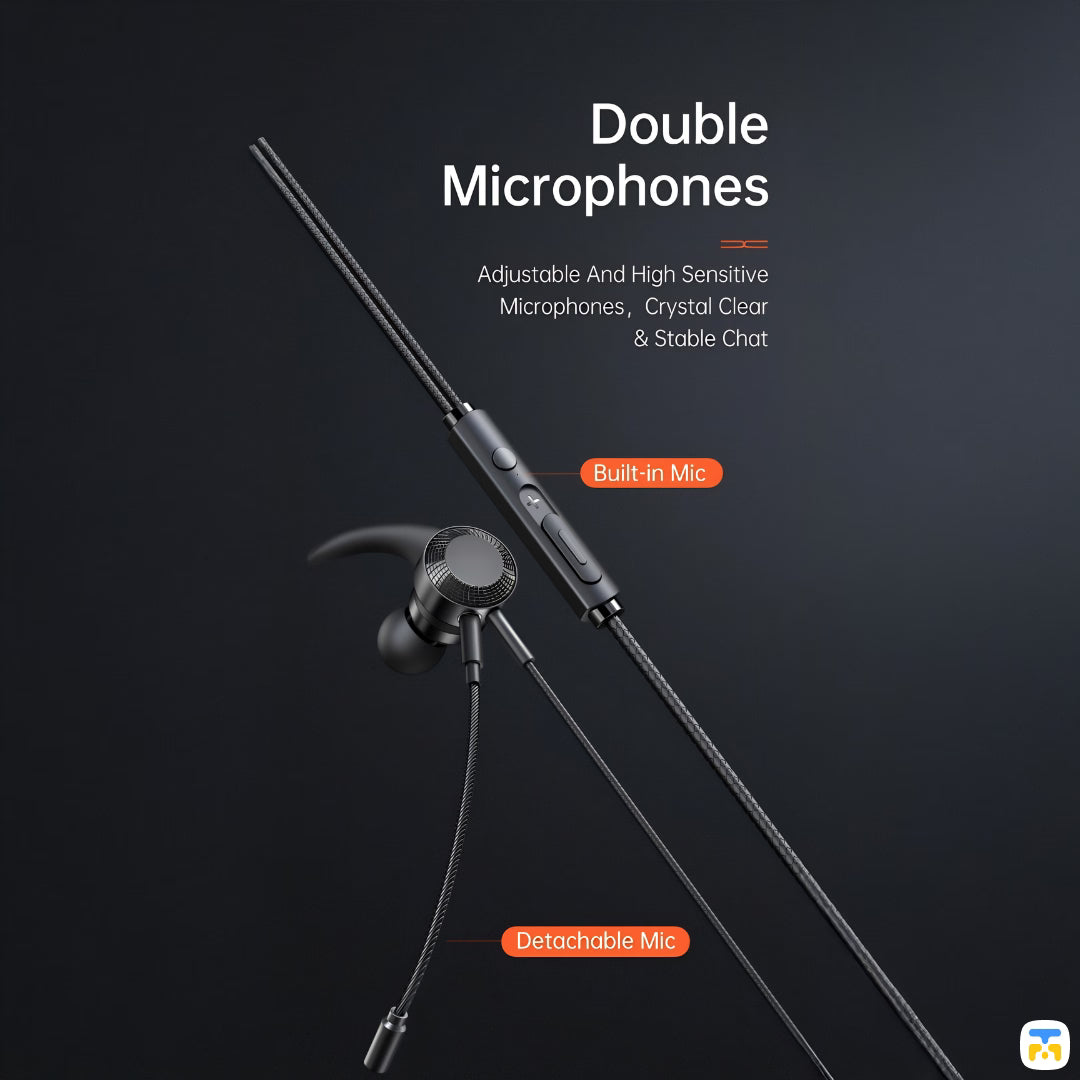 Double Microphones- Mcdodo 90° Type-C to Type-C Data Cable - 60W - 2 Meter