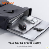 Your Go-To Travel Buddy - Mcdodo FreeGo 35W Retractable-Cable Charge - 2 USB-C + 1 USB-A