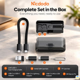 Complete Set in the Box - Mcdodo GoKit Travel Charging Kit and Organizer Case