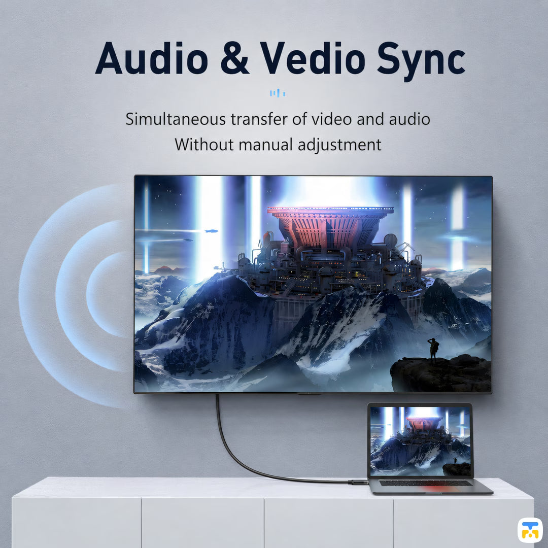 Audio & Vedio Sync - Mcdodo HDMI to HDMI 2.0 Cable 2m