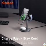 Mcdodo MagQ Ultra Qi2 25W TEC-Cooled 3in1 Wireless Charging Station