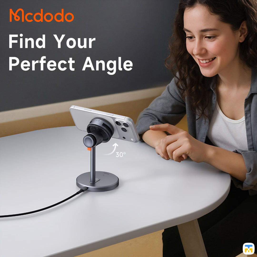 Mcdodo MagQ Ultra Qi2 25W TEC-Cooled 3in1 Wireless Charging Station