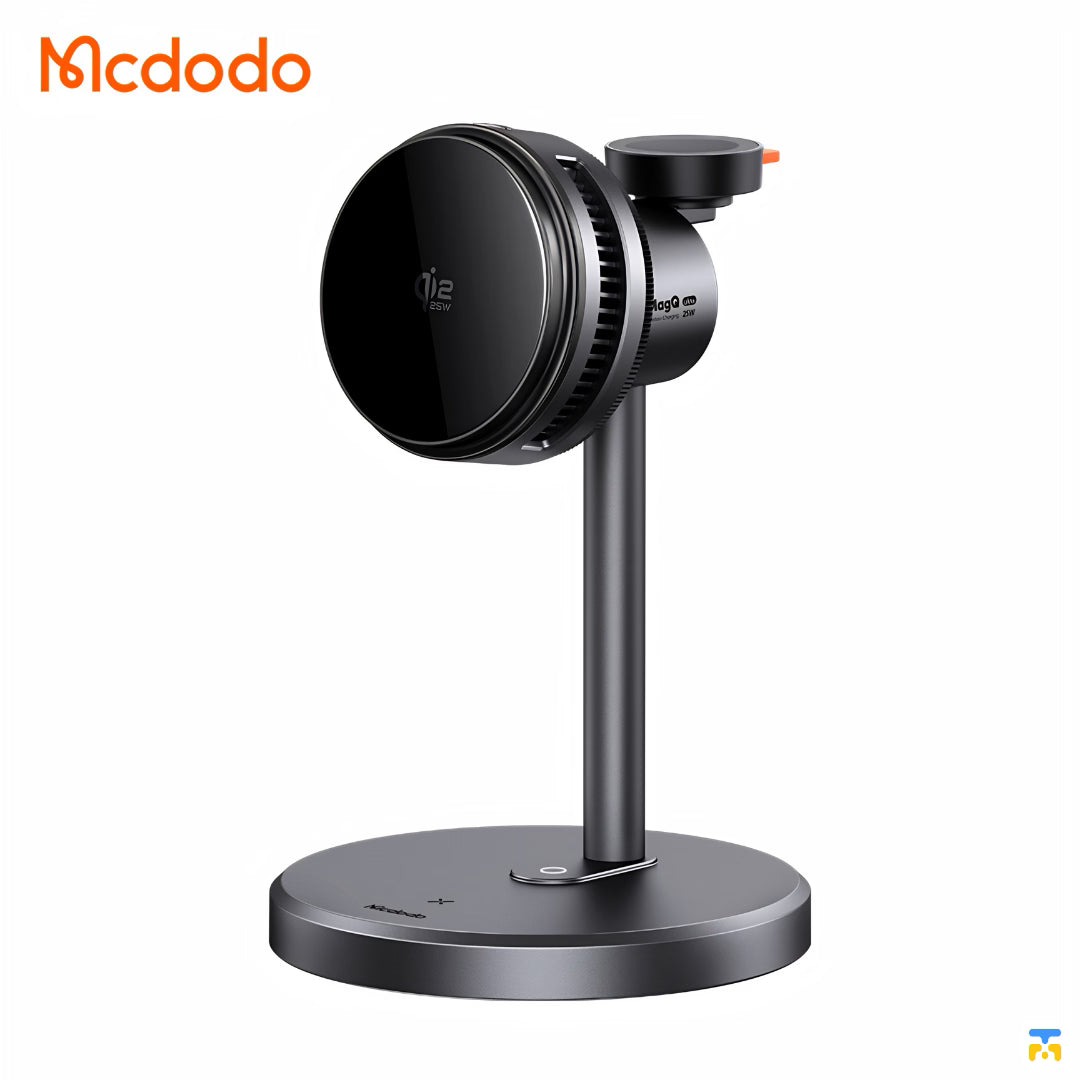 Mcdodo MagQ Ultra Qi2 25W TEC-Cooled 3in1 Wireless Charging Station
