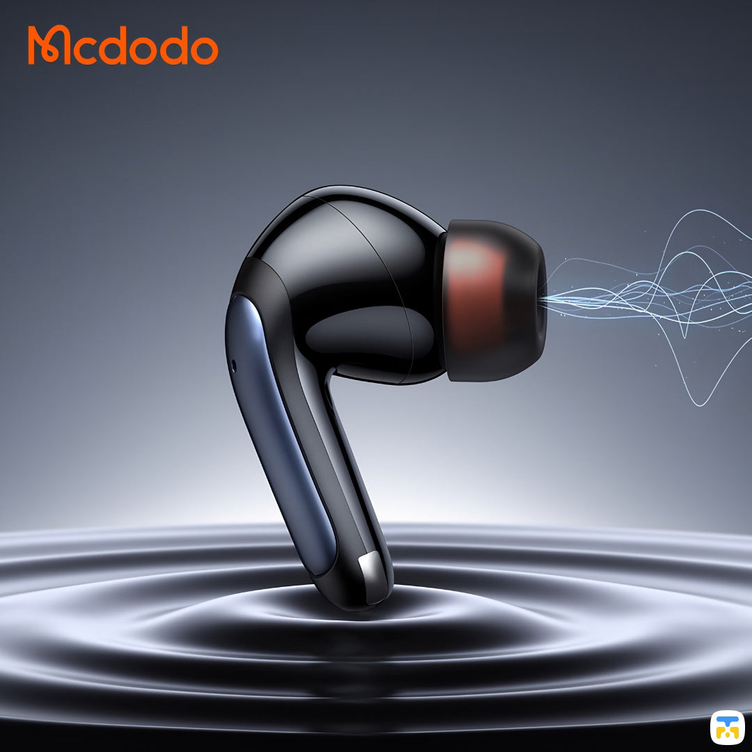 Mcdodo Multi Functional ANC+ ENC TWS Earbuds with Digital Display