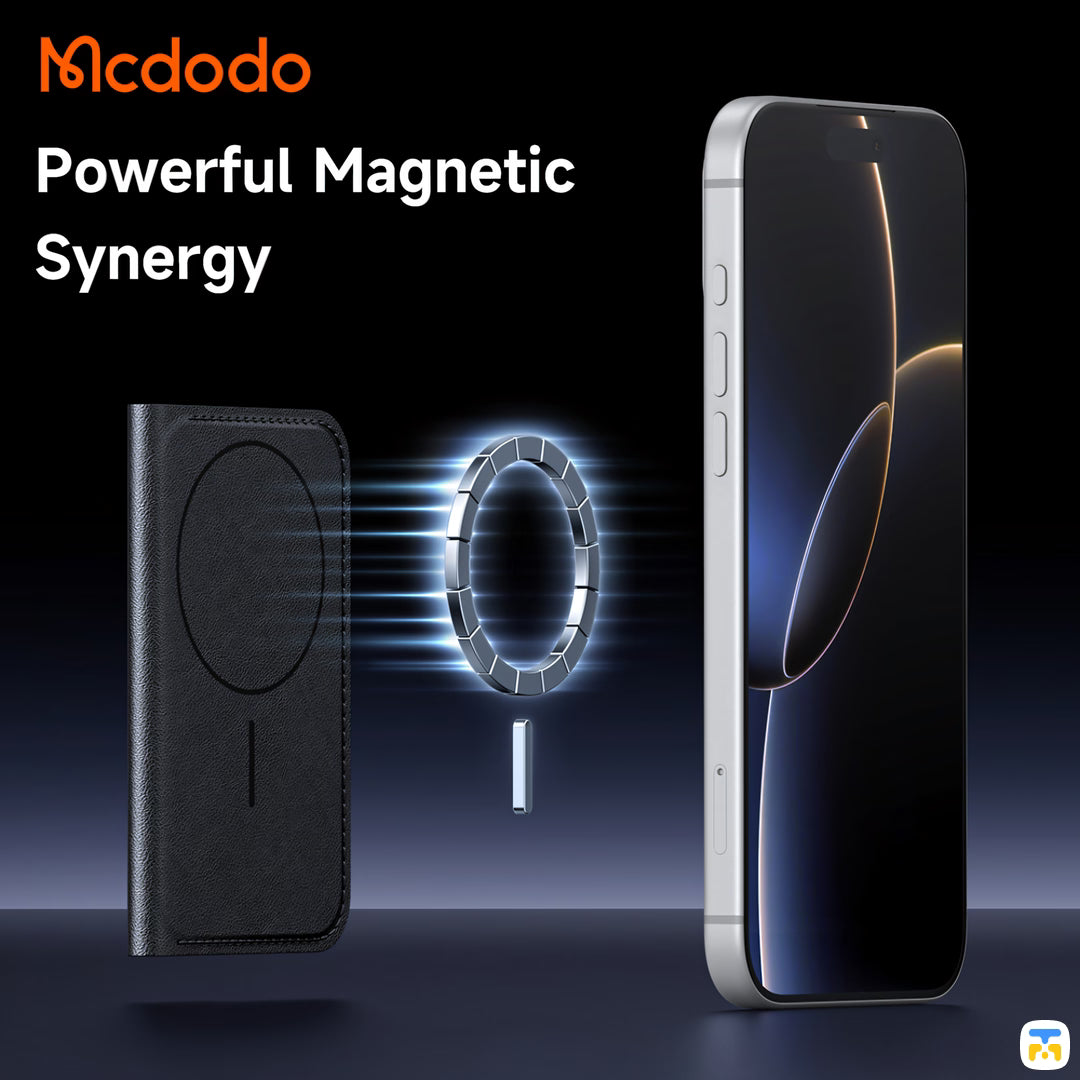 Powerful Magnetic
Synergy - Mcdodo Napa Magnetic Leather Card Holder