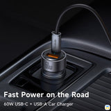 Fast Power on the Road - Mcdodo NeoEco 60W Car Charger - USB-C + USB-A