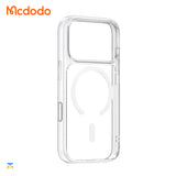 Mcdodo OAir for iPhone 17 Pro - Magnetic Clear Case with Camera Button