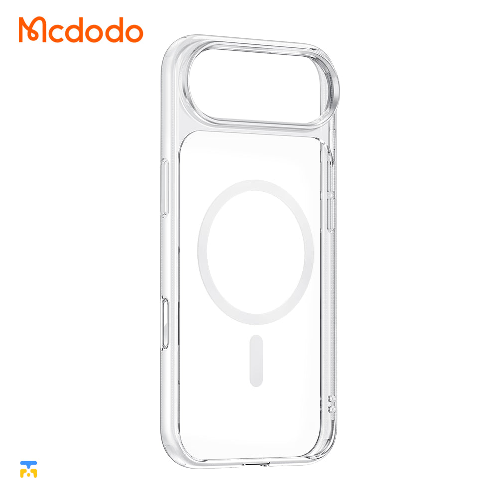 Mcdodo OAir for iPhone 17 Air - Magnetic Clear Case with Camera Button