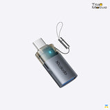 Mcdodo Port Luma 2-in-1 USB A to C Transfer Adapter with TF Card Reader