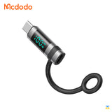 Mcdodo PortGo Vison 240W USB-C to USB-C Adapter with LED Power Display and Lanyard