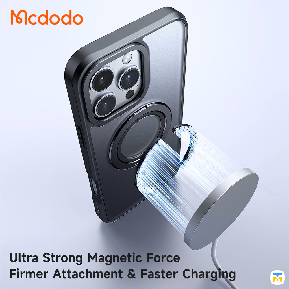 Mcdodo Protective Case for iPhone 16 - Ultra Strong Magnetic Force