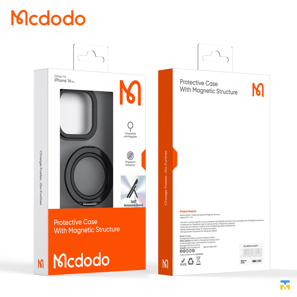 Mcdodo Protective Case for iPhone 16 - Packaging