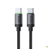 Mcdodo 60W 1 Meter USB-C to USB-C Cable with Charging Light