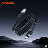 Mcdodo USB-C to USB-C Magnetic Self-Winding Cable - 60W - 1.2 Meter- Auto-retract design