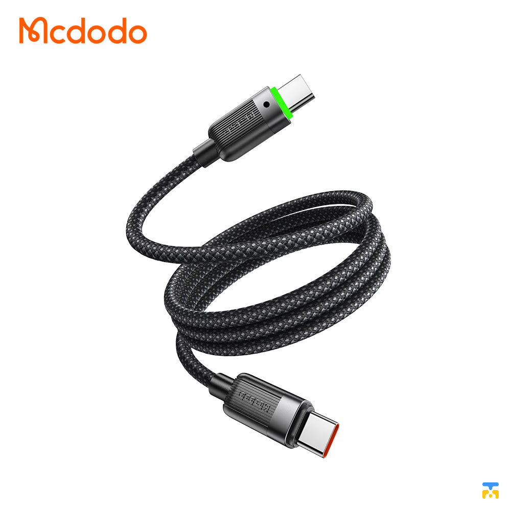 Mcdodo USB-C to USB-C Magnetic Self-Winding Cable - 60W - 1.2 Meter