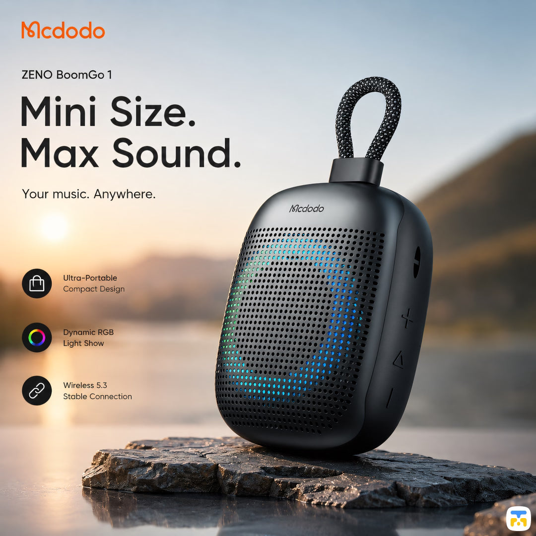 Mcdodo ZENO BoomGo 1 Mini Portable Wireless Speaker